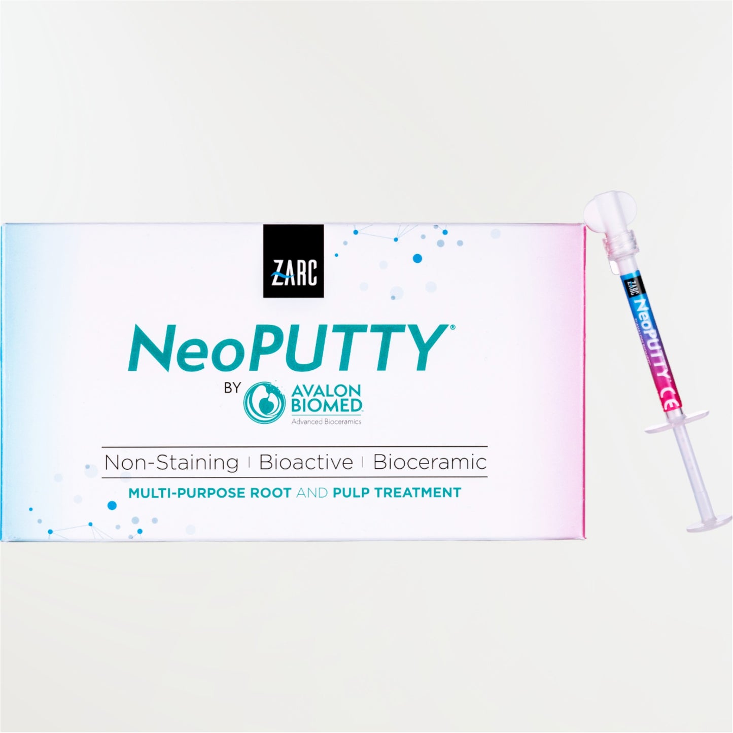 Masilla selladora Neo (biocerámica en jeringa Zarc de Avalon)