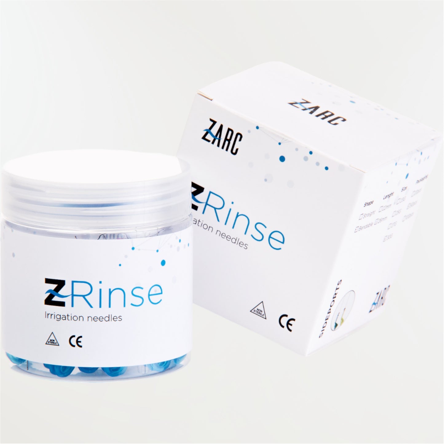 Aiguilles d’irrigation ZRinse souples