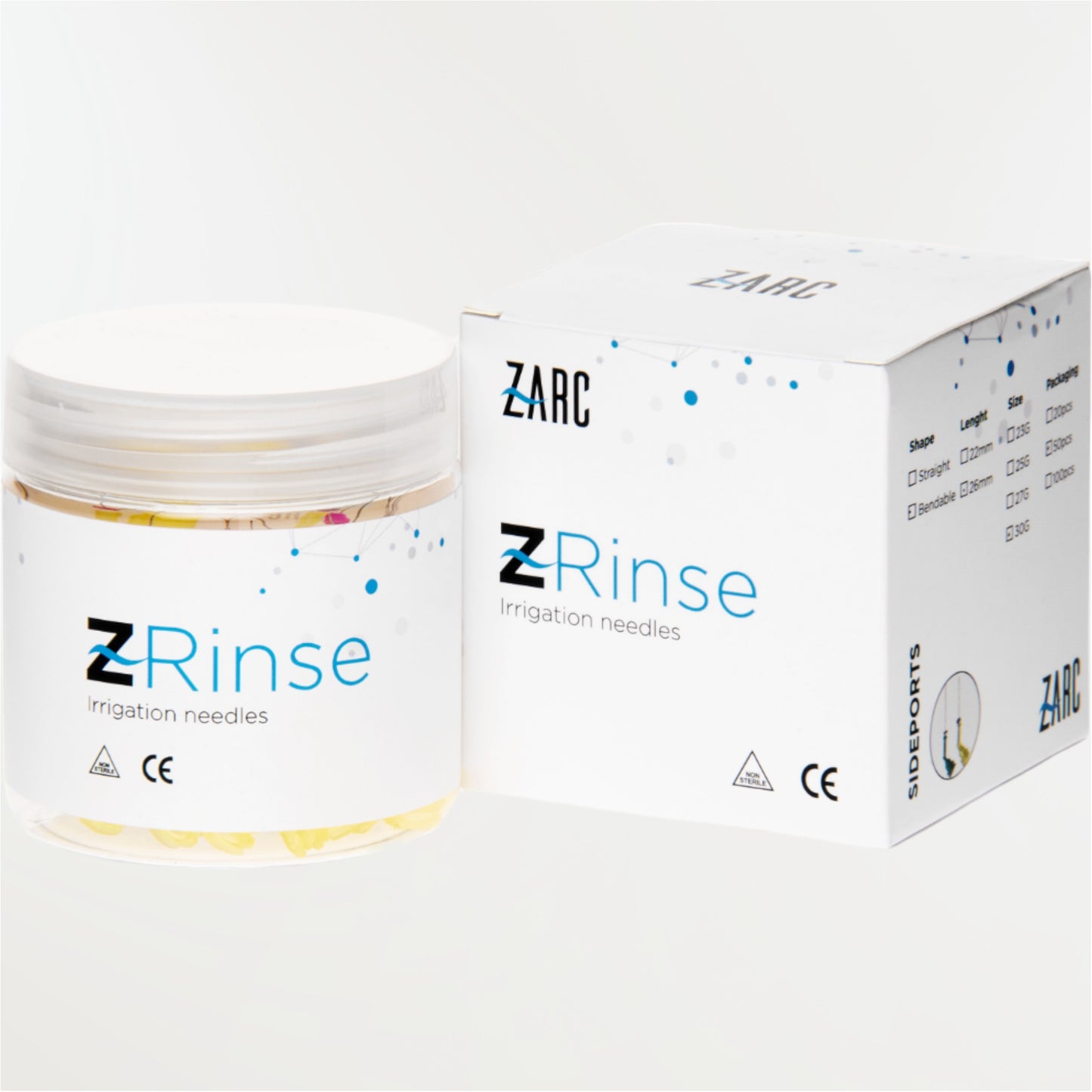Aiguilles d’irrigation ZRinse souples