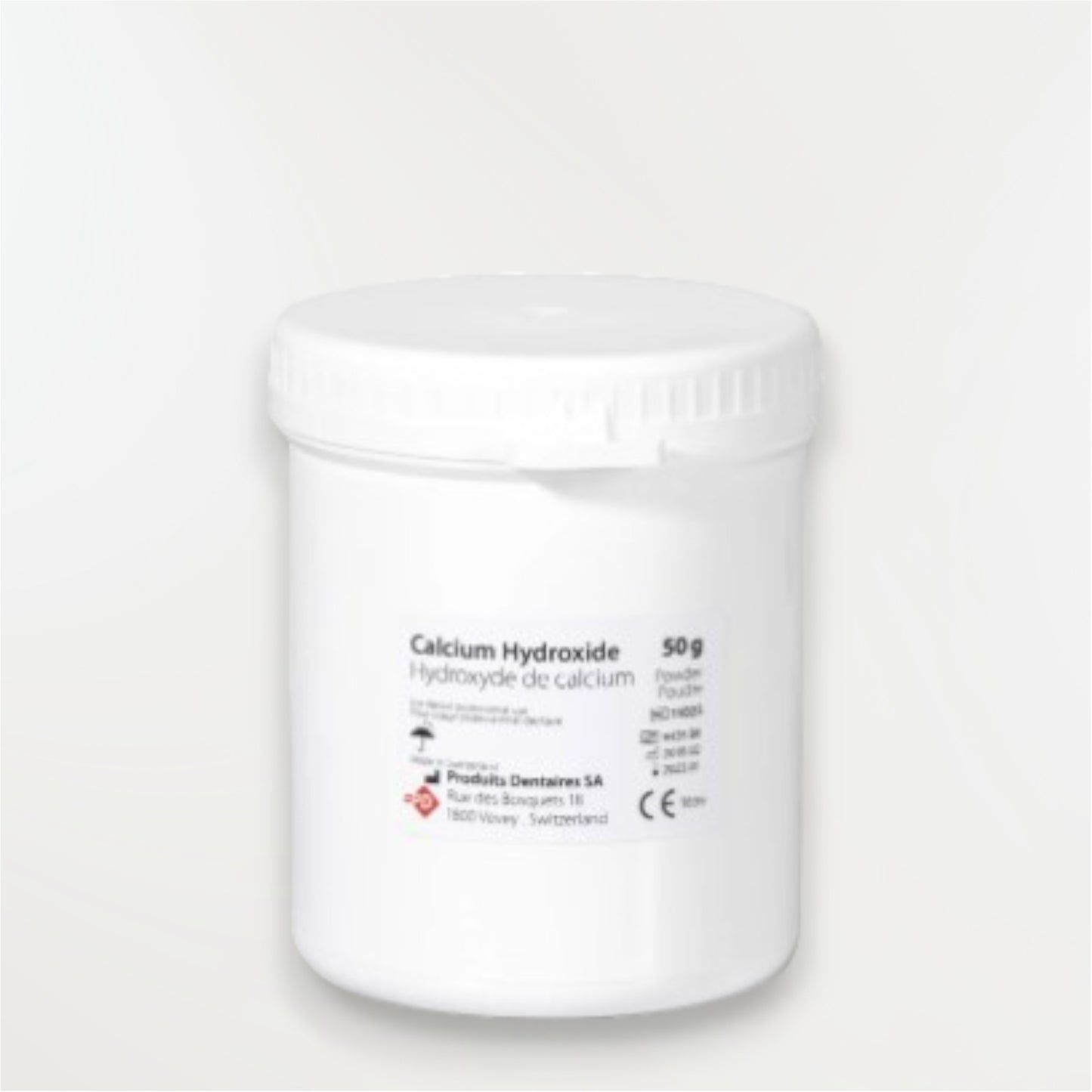 Polvo de hidróxido de calcio.