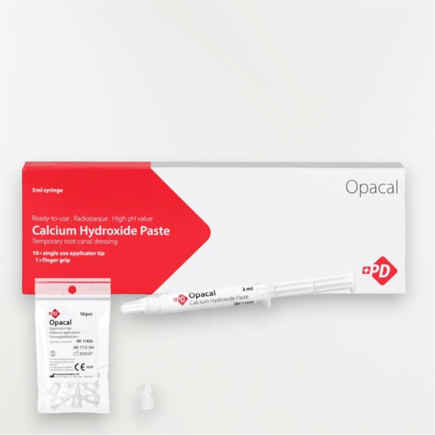OPACAL Gel de Hidróxido de Calcio (PDSA) - 10 puntas flexibles