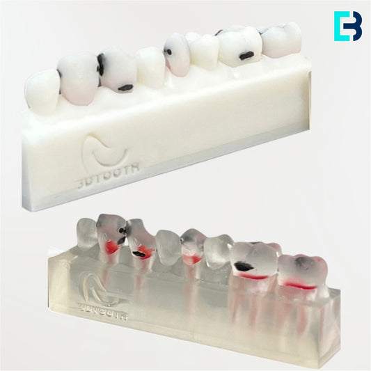 Support avec 7 dents