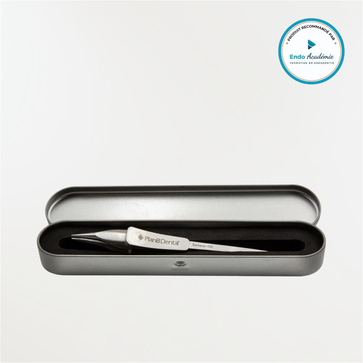 Pince Buchanan EndoBender 2 en acier inoxydable pour précourber avec précision les limes endodontiques en acier inoxydable et NiTi