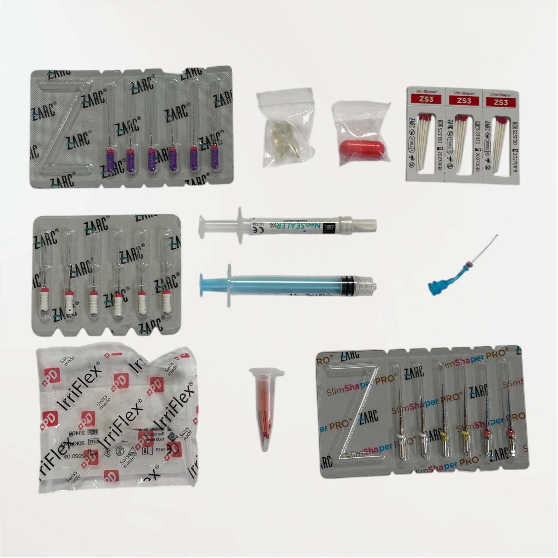 kit de découverte en endodontie, routine endodontie, rotation continue, dual rinse HEDP, Neo sealer flo, biocéramique, simulateur, irriflex, limes endodontiques flexibles, formation, Stéphane simon