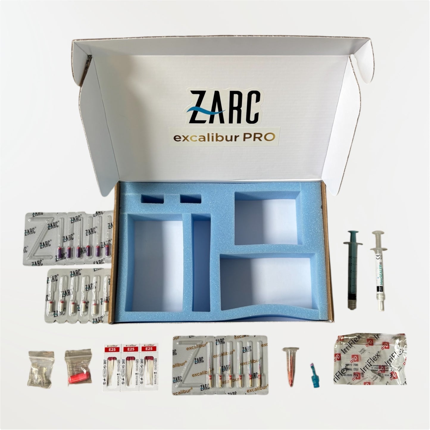 kit de découverte en endodontie, routine endodontie, réciprocité, dual rinse HEDP, Neo sealer flo, biocéramique, simulateur, irriflex, rotation réciproque, formation, Stéphane simon