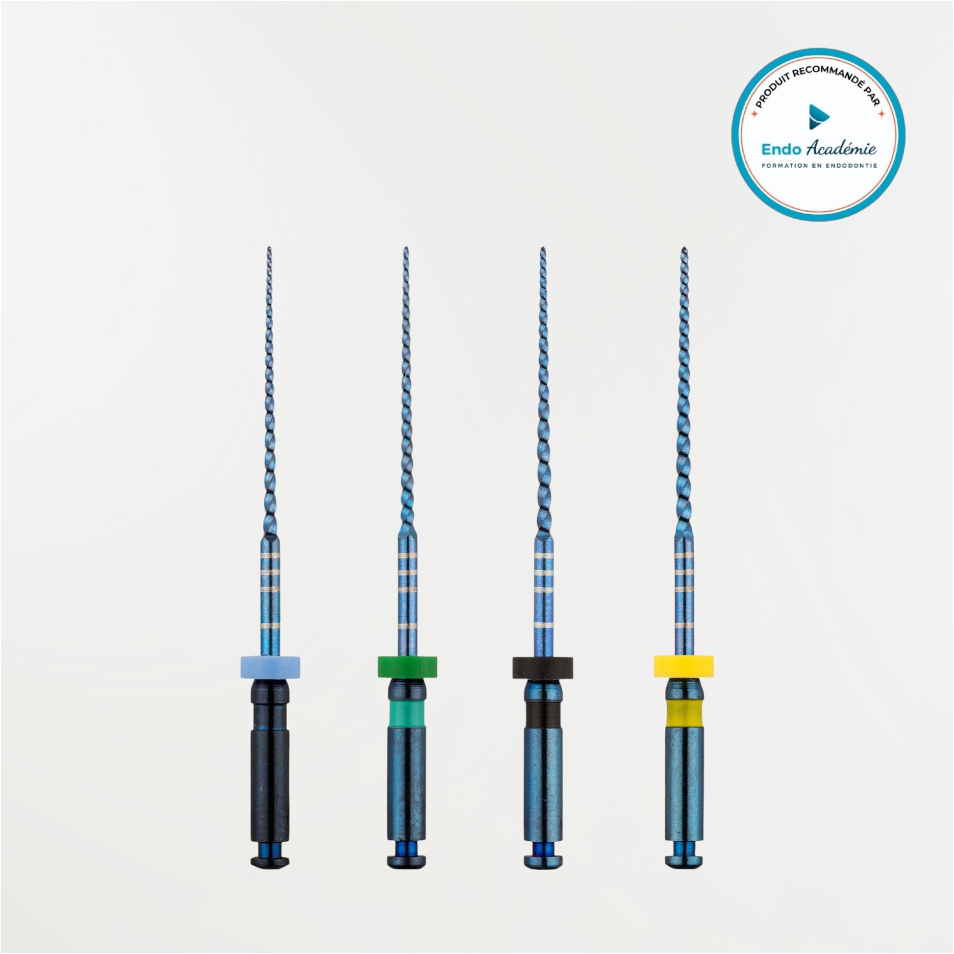 Lime Apical Shaper ZARC NiTi Blue conicité 3% – finition apicale endodontique 30 à 50/100