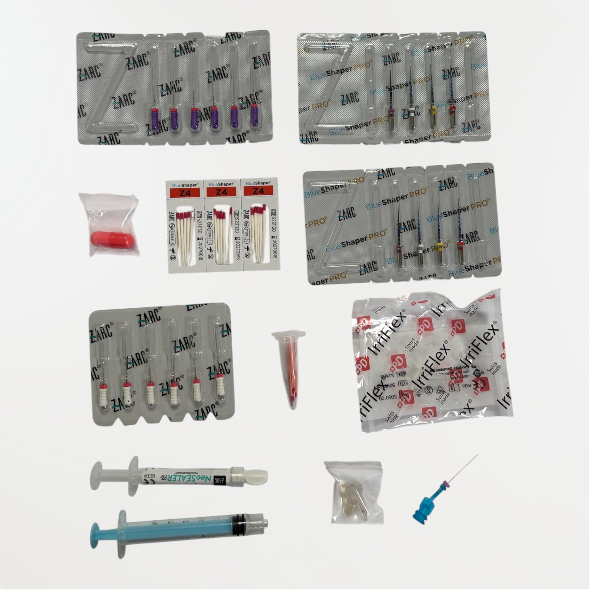 kit de découverte en endodontie, routine endodontie, rotation continue, dual rinse HEDP, Neo sealer flo, biocéramique, simulateur, irriflex, formation, Stéphane simon