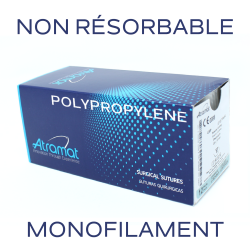 Fil de suture Monofilament en Polypropylène 6/0